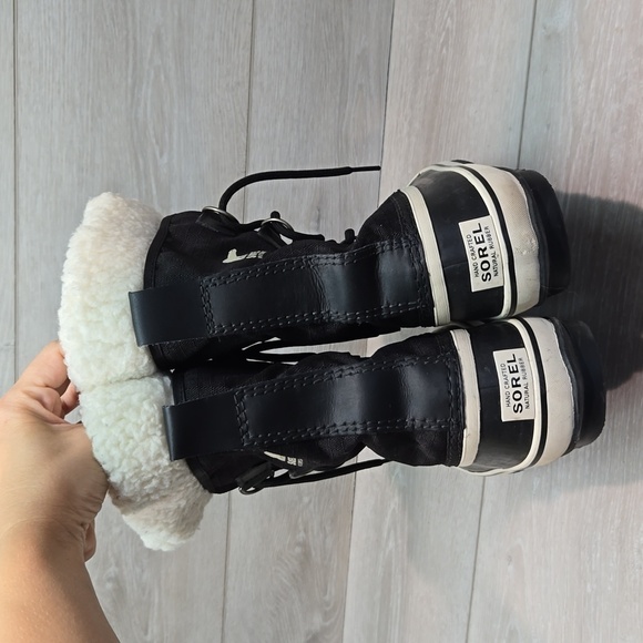 Sorel Women Caribou Waterproof Insulated lined boots rubber shoes sz 8 - Picture 7 of 15